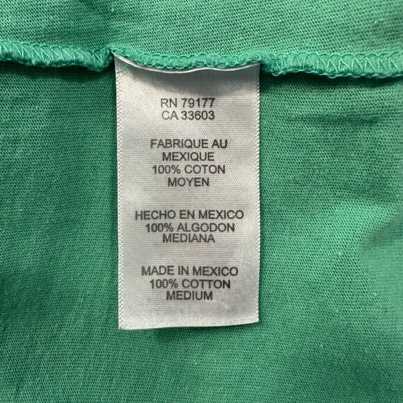 Nassau Bahamas Hard Rock Cafe T-Shirt Green Womens Size M Short Sleeve Tee - Picture 4 of 6